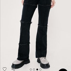 Nasty Gal Flared Jeans